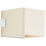 Brilliant Iseo Luce Da Parete Plastica Beige 4W 300lm - 830 Luce Calda -  | IP44 - Esterni - Sensore di Movimento e Luce - USB Ricaricabile