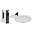 D'Lite Luce da soffitto Luma Bianca 18W 1700lm - 827 Bianco Molto Caldo | IP44 - 29cm